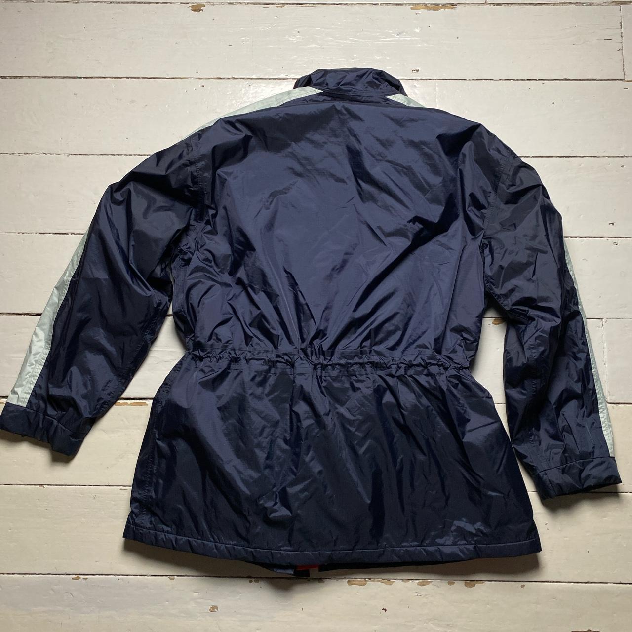 Utility Workwear Jacket Navy and Silver (XL)