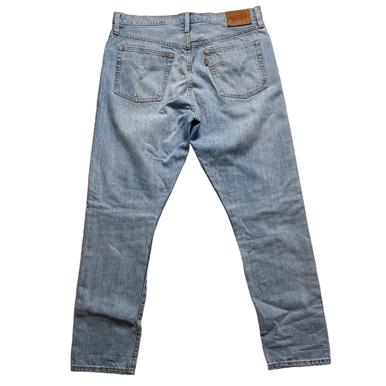 Levis 501 S Light Blue Distresed Jeans (31W)