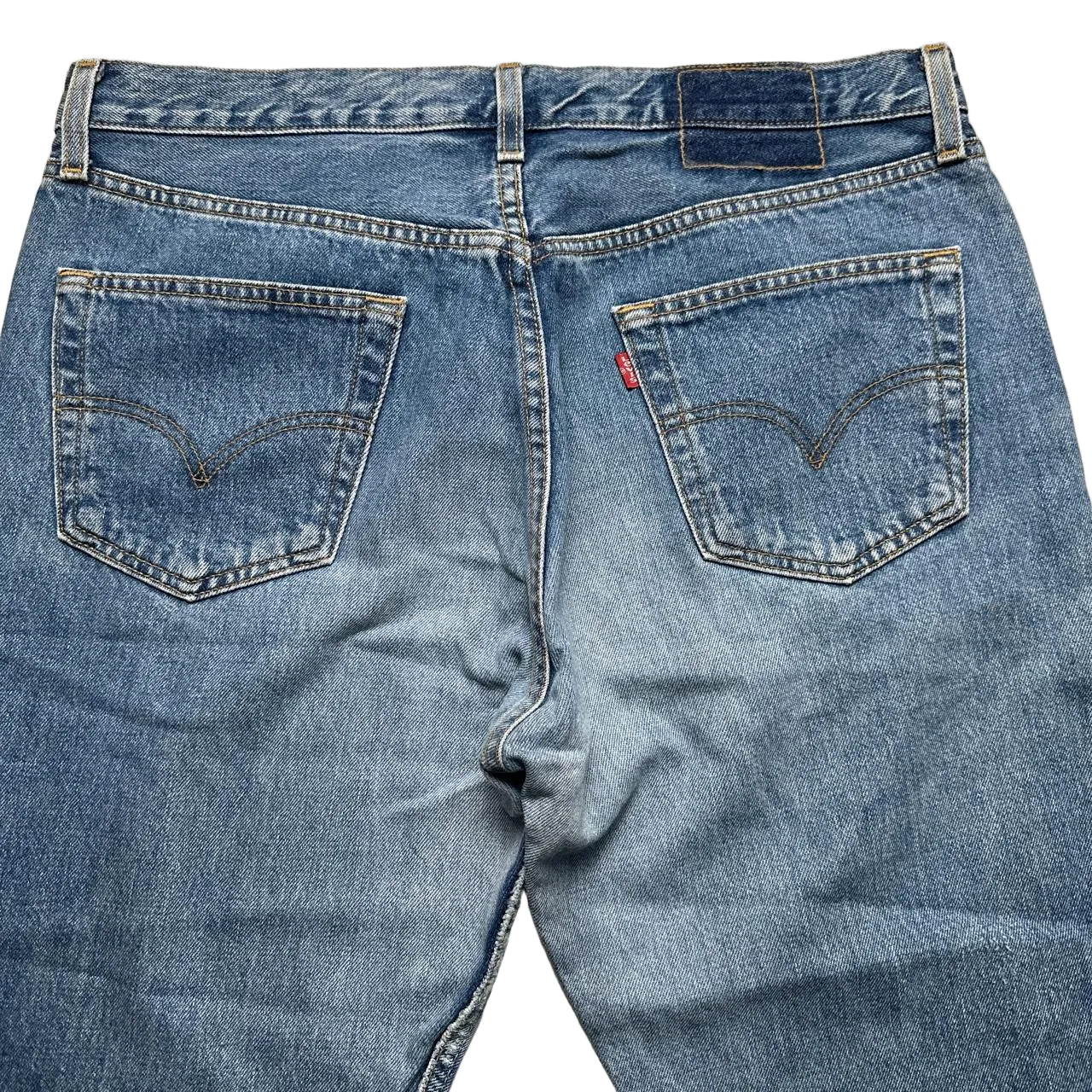 Levis 501 Vintage Light Blue Jeans (36W)