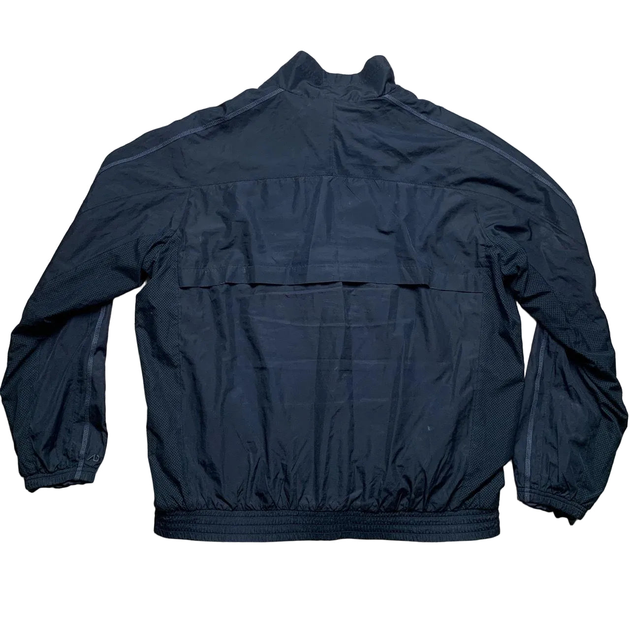 Nike Athletic Department Navy and White Shell Tracksuit Jacket (XL)