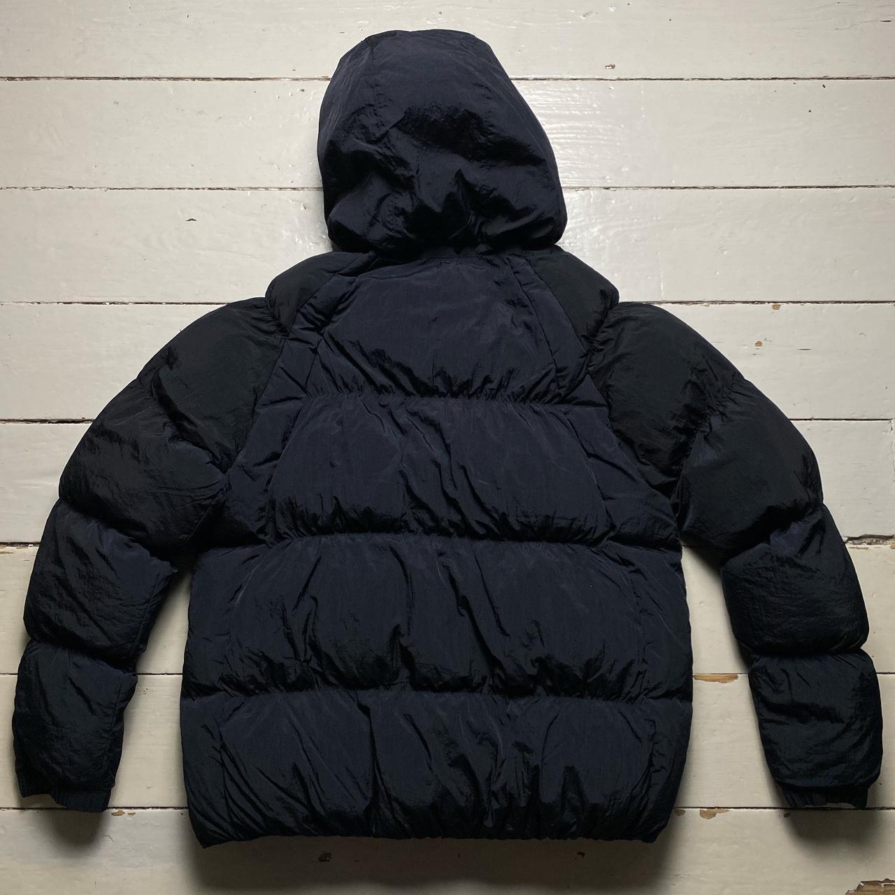 Jordan Black and Red Puffer Coat