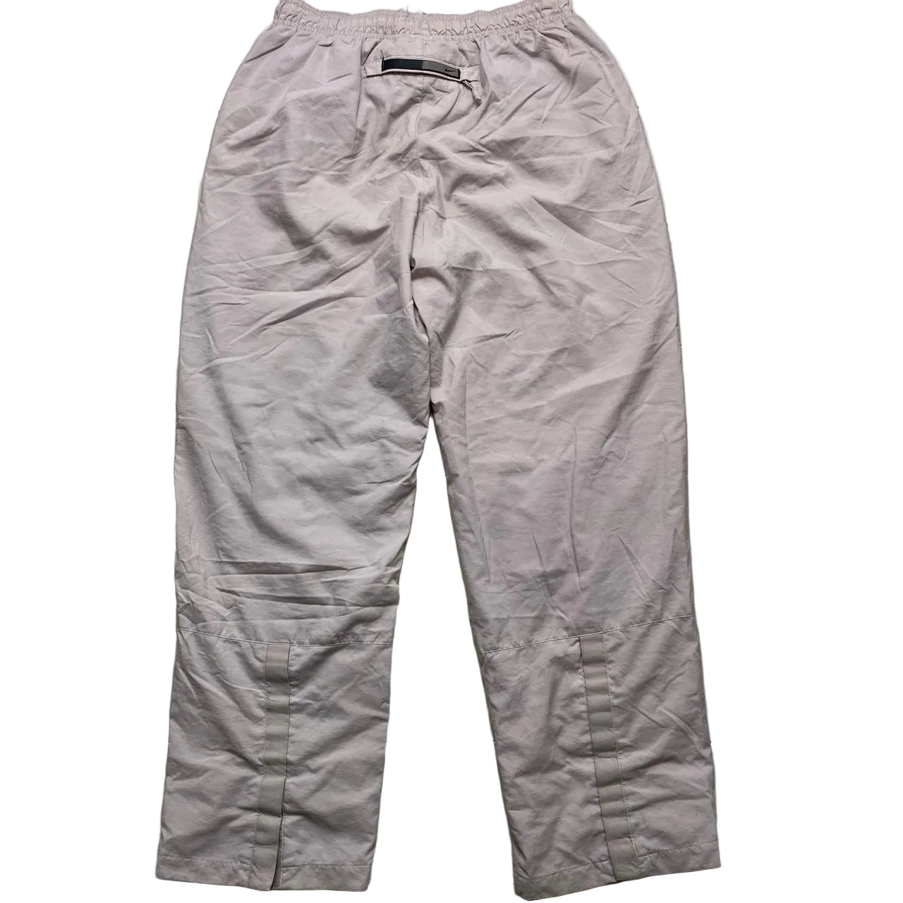 Nike Shell Baggy Cream Track Pant Bottoms (XL)