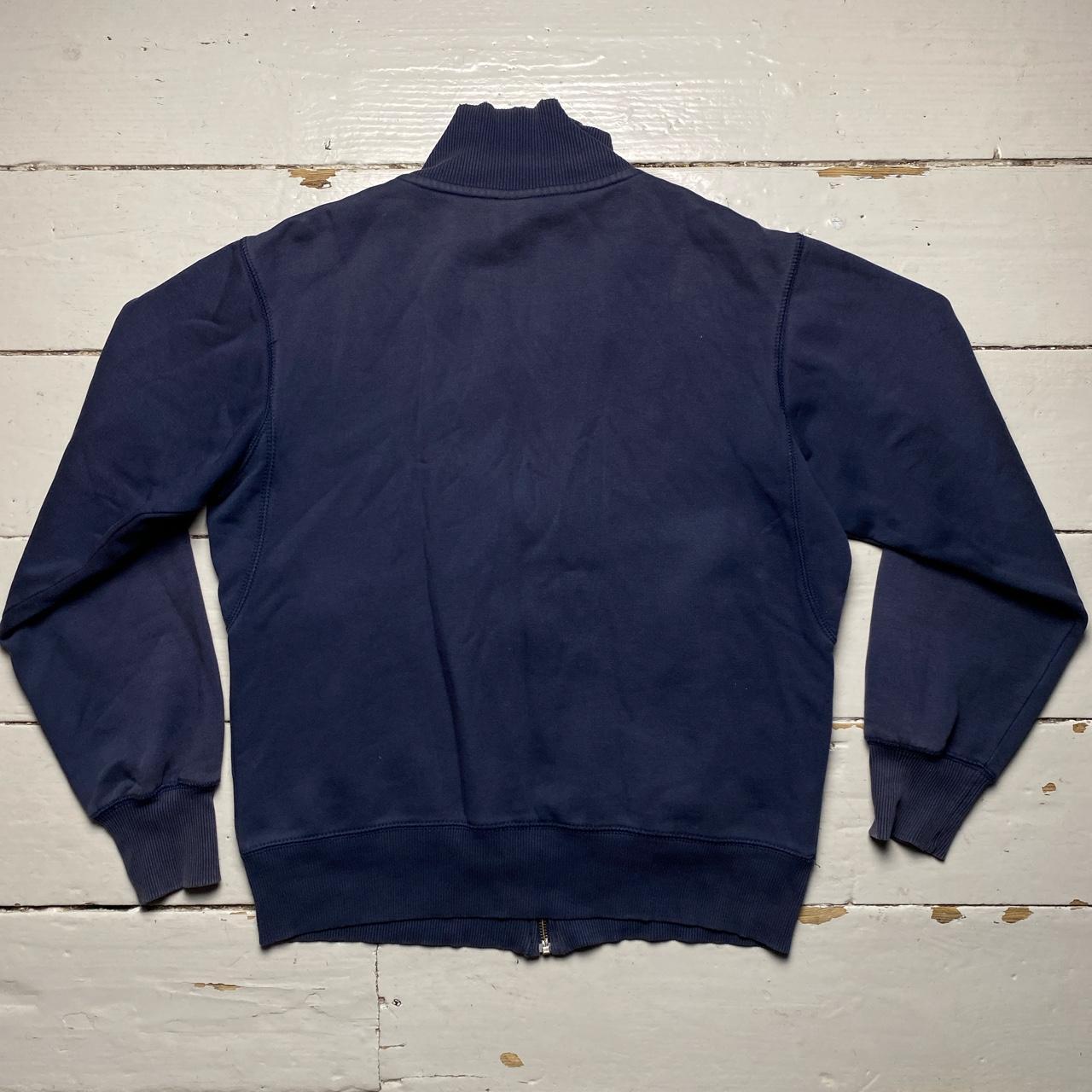 Nike Swoosh Navy and White Vintage Tracksuit Jacket