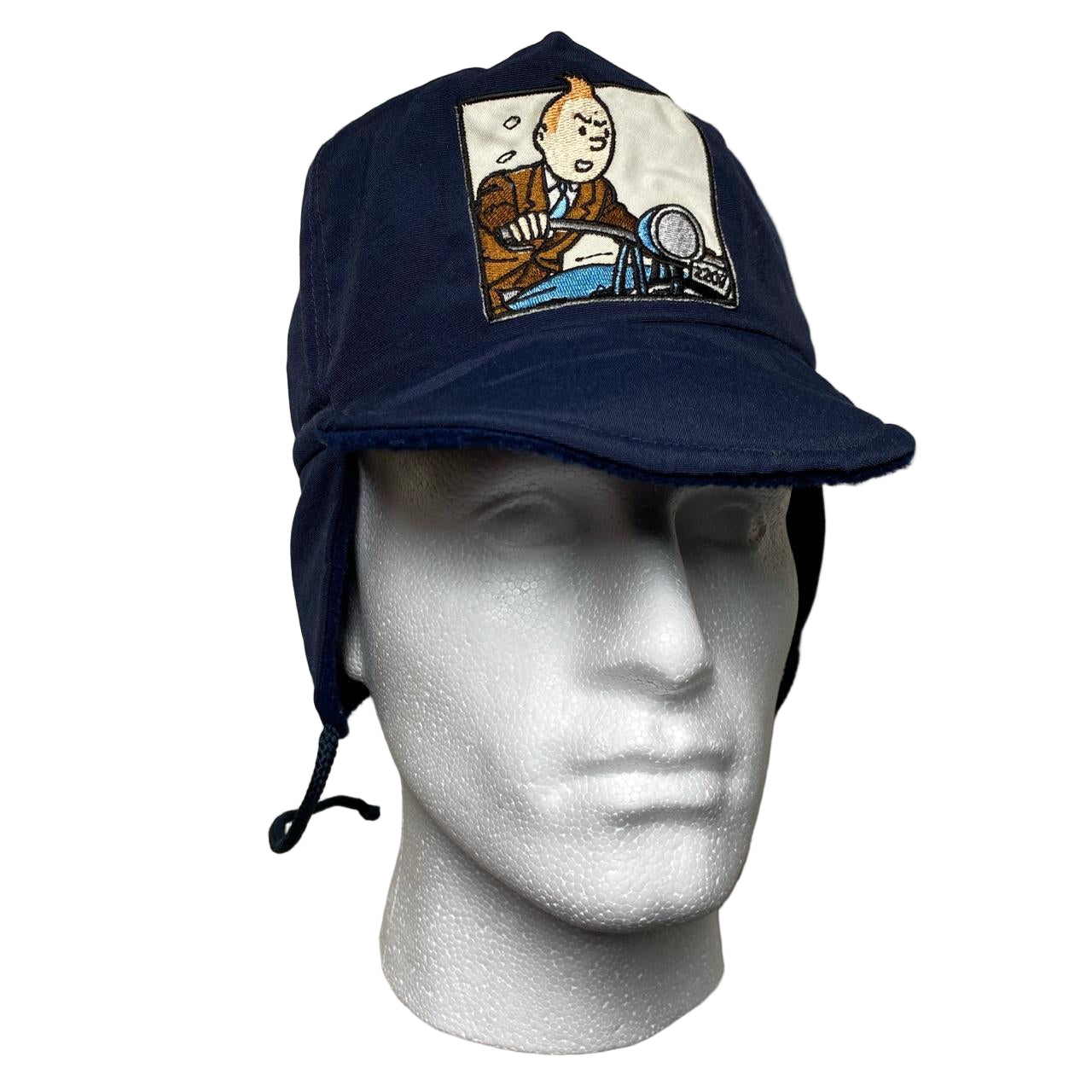 Adventures of Tin Tin Vintage 90’s Dog Ear Flap Trapper Hat