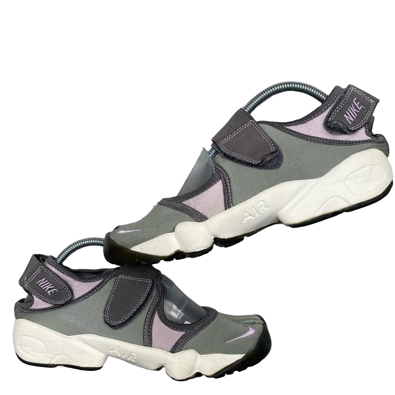 Nike Air Rift Vintage 2004 Tabi Toe Green and Purple (UK 8.5)