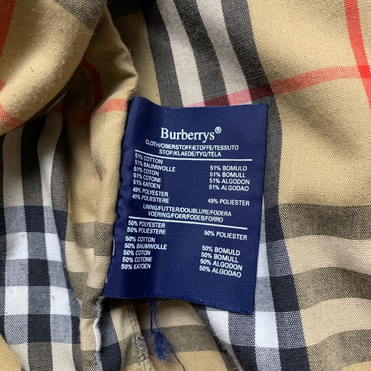 Burberry Burberrys Vintage Cream Bomber Jacket (XS)