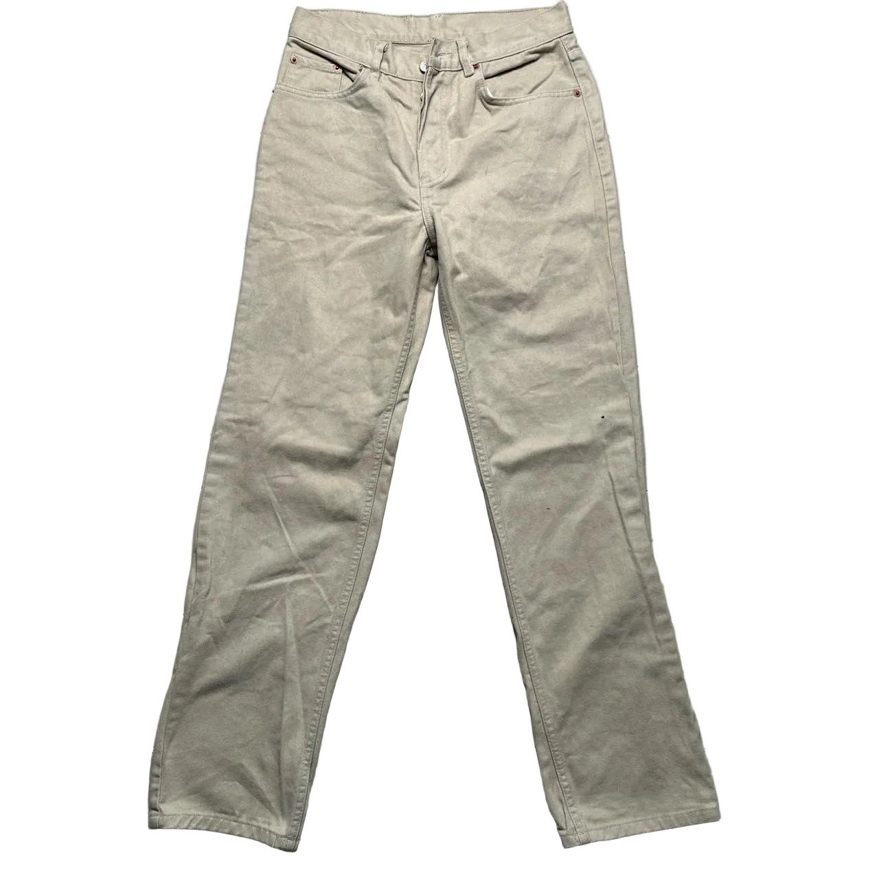 Levis 501 Vintage Cream Jeans (30W)