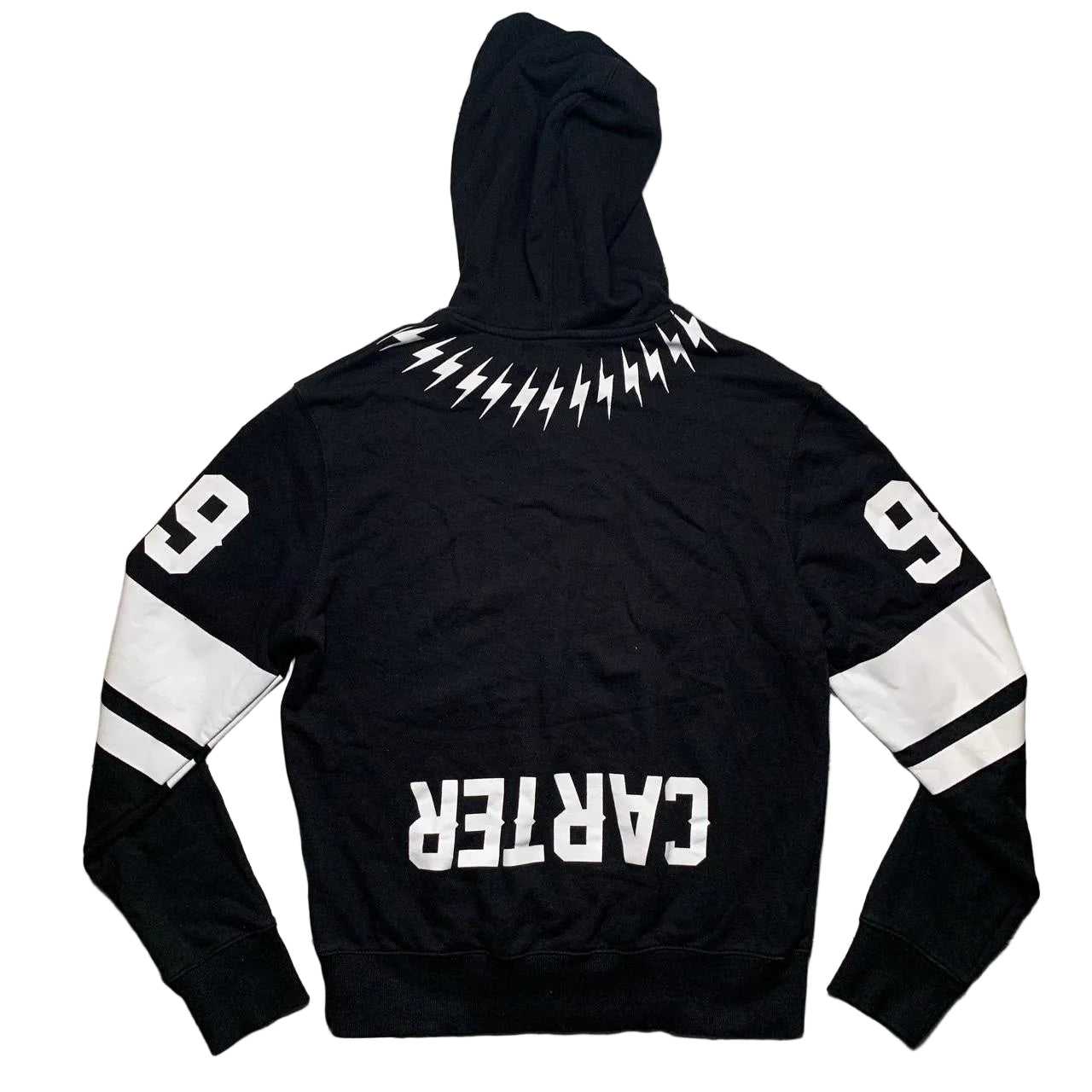 Rocawear Black and White Carter Jay Z Hoodie (L)
