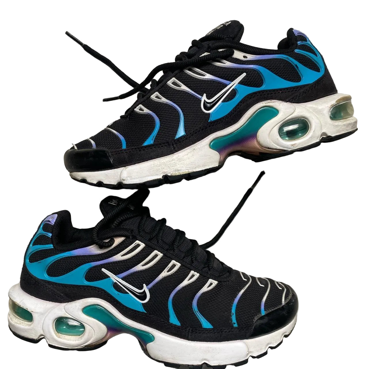 Nike TN Air Max Plus Have A Nike Day Black Blue and Purple Ombre (UK 4)