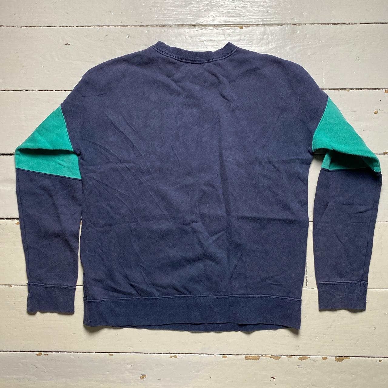 Nike Air Blue and Green Jumper