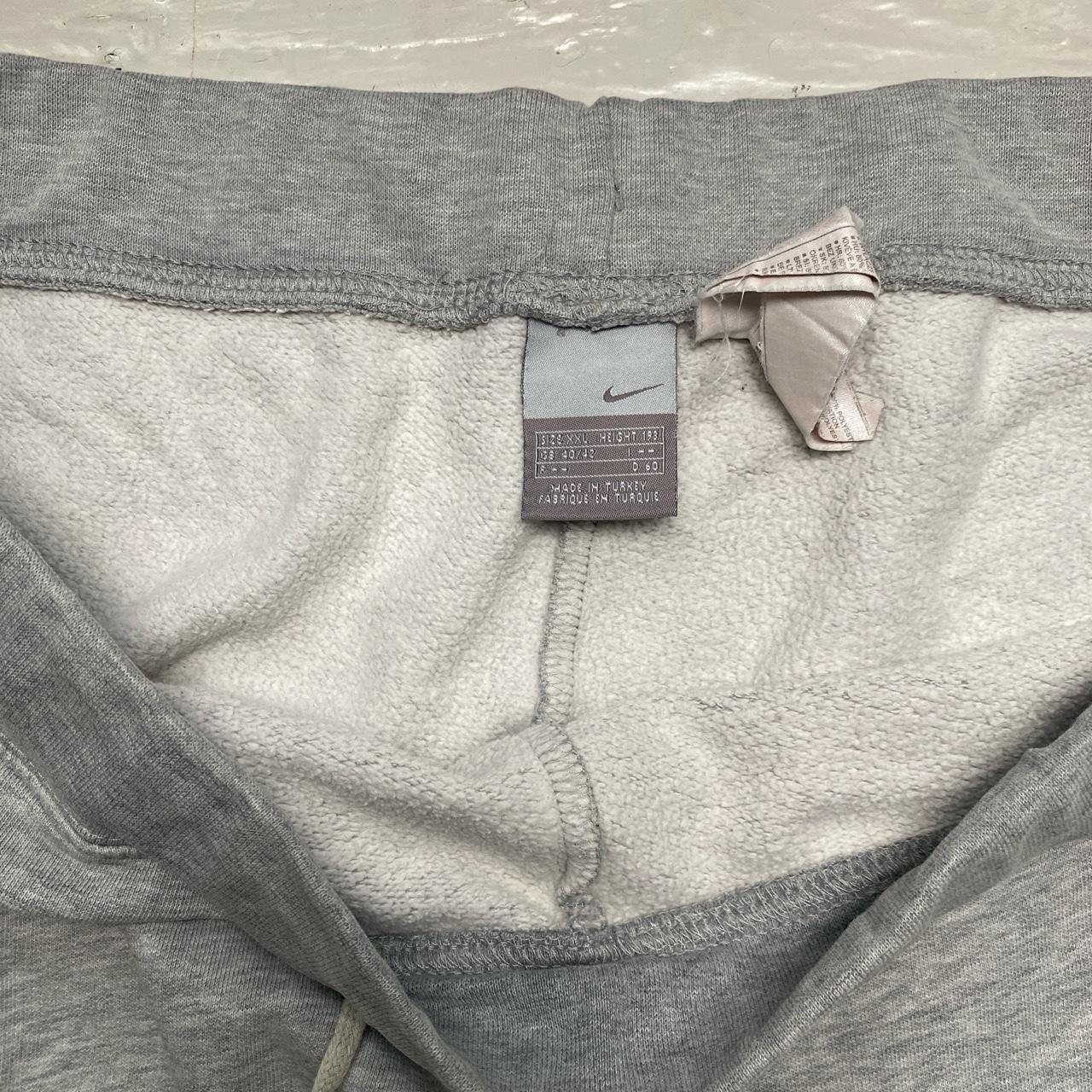 Nike Vintage Baggy Grey and White Swoosh Joggers