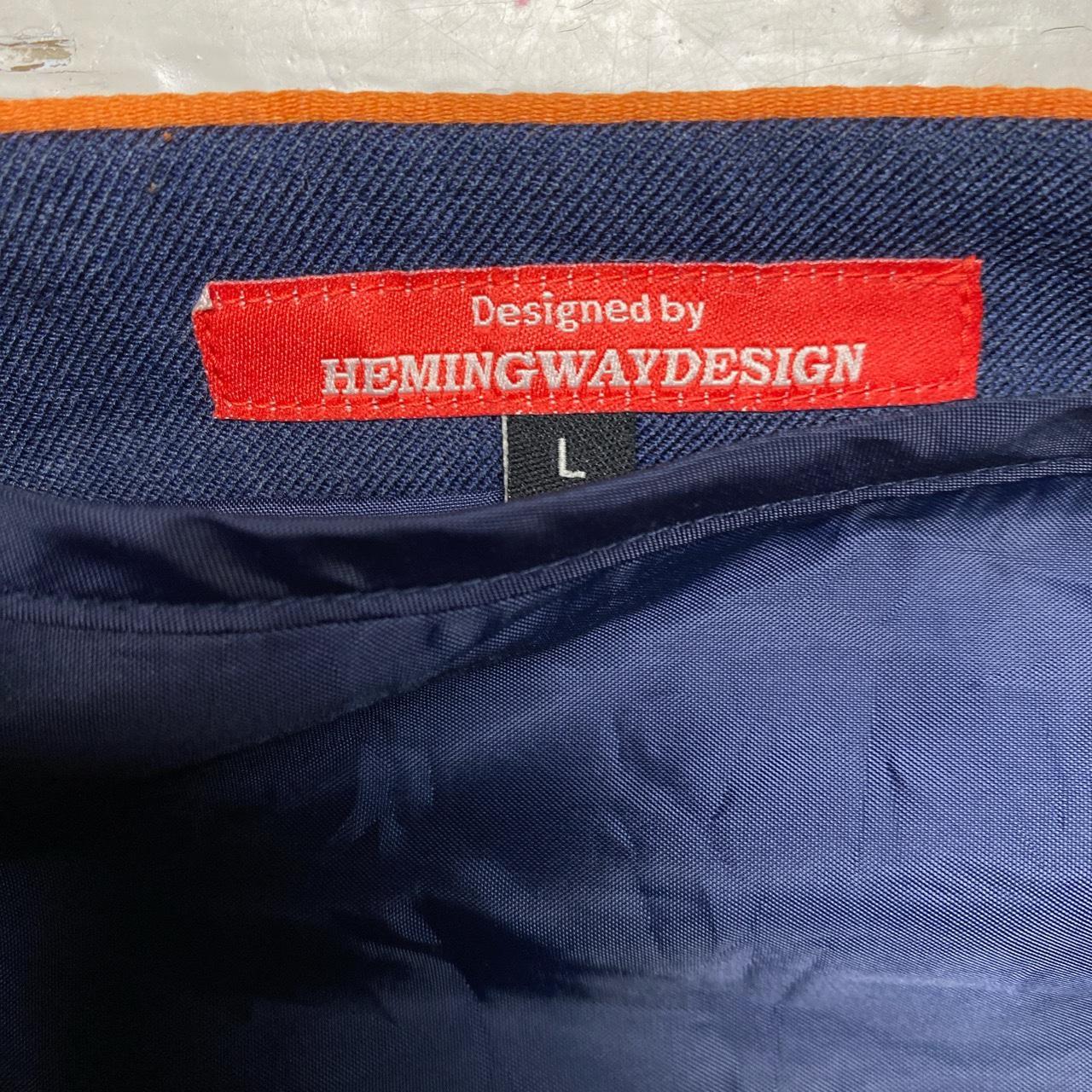 Workwear Gilet Navy and Orange