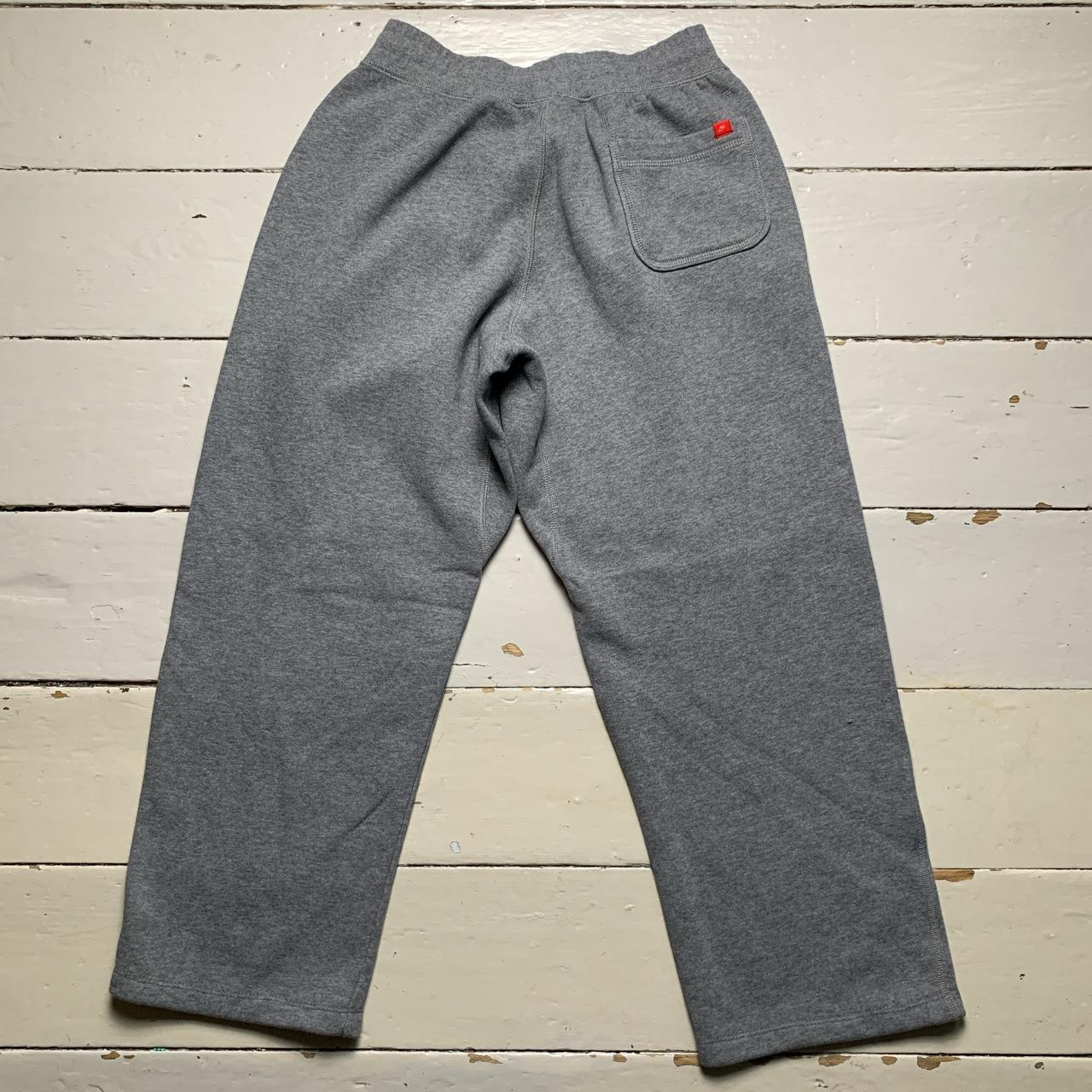 Nike Swoosh Grey and Blue Baggy Joggers