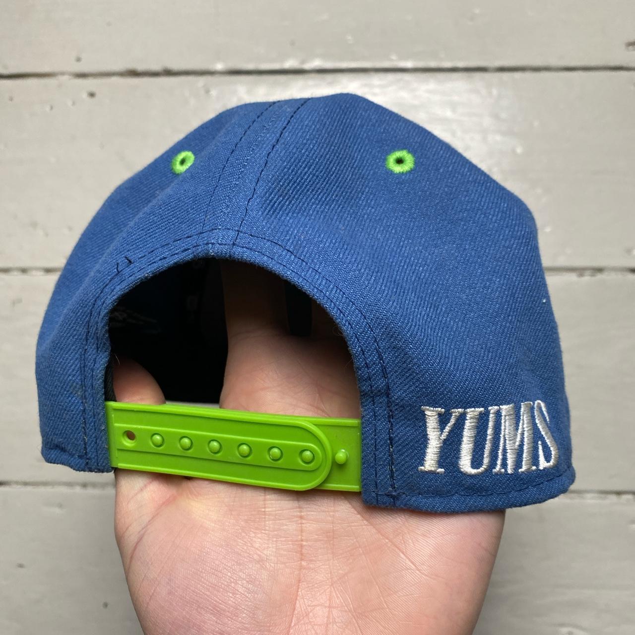 Yums Life Snapback Cap Blue and Green