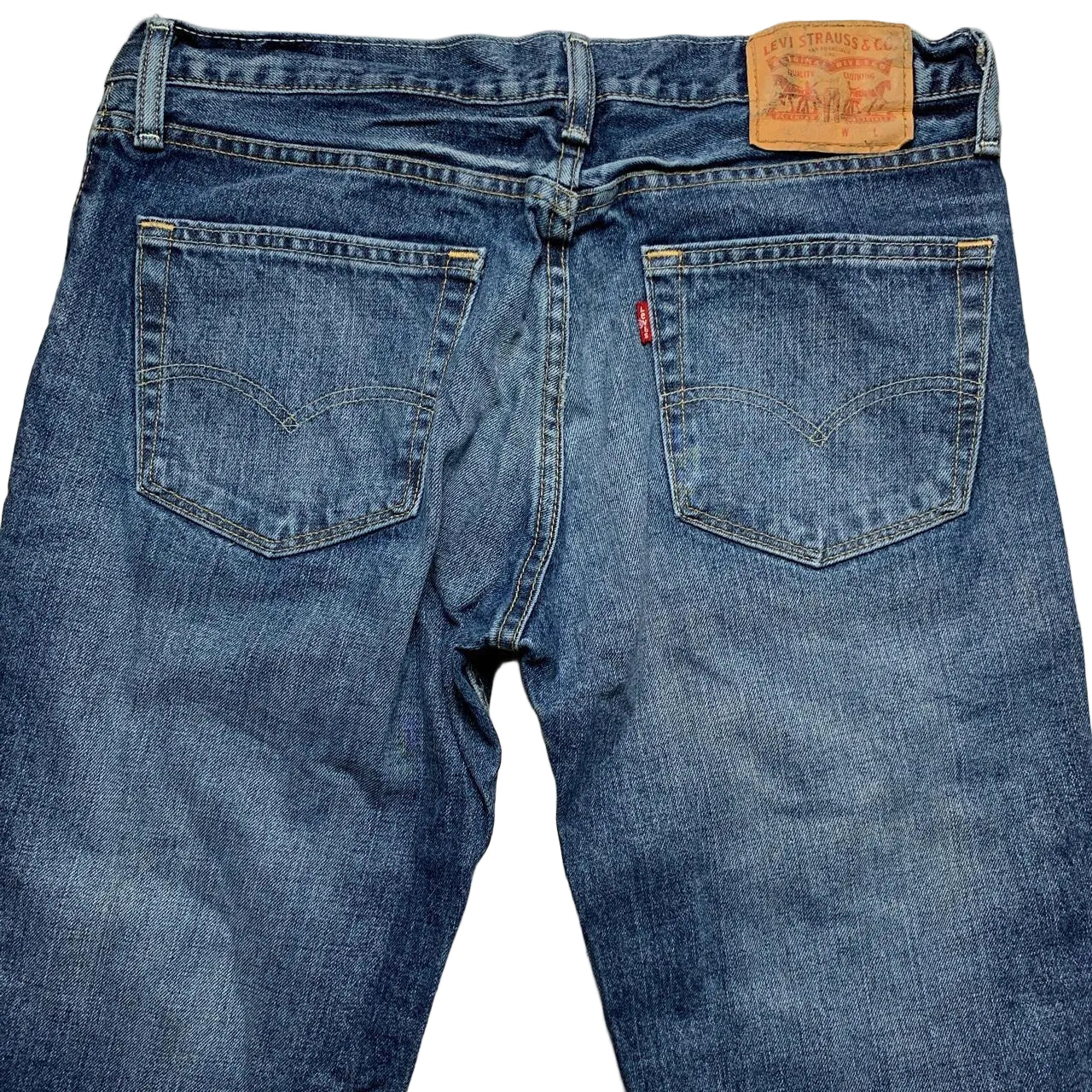 Levis 511 Navy Slim Jeans ((33W)