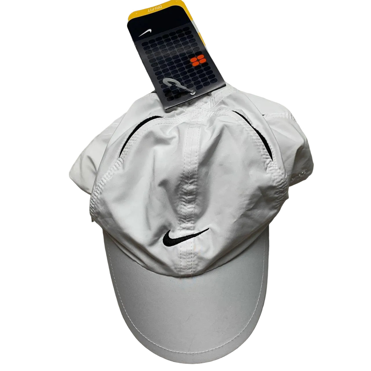 Nike Dri Fit White and Black Cap