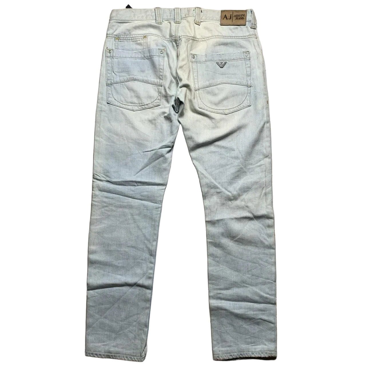 Armani J08 Vintage Light Blue Jeans (32W)