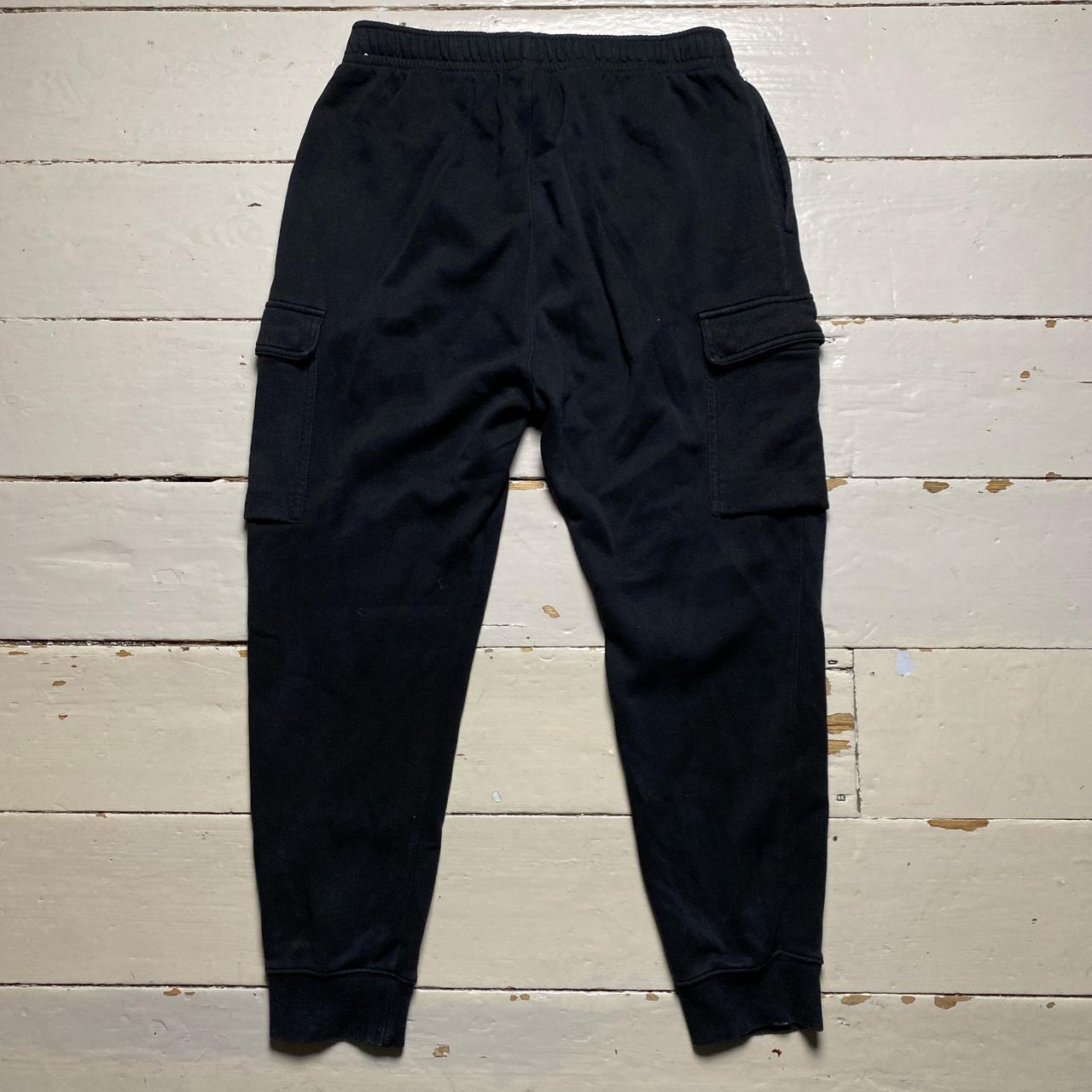 Nike Swoosh Cargo Black and White Bottoms