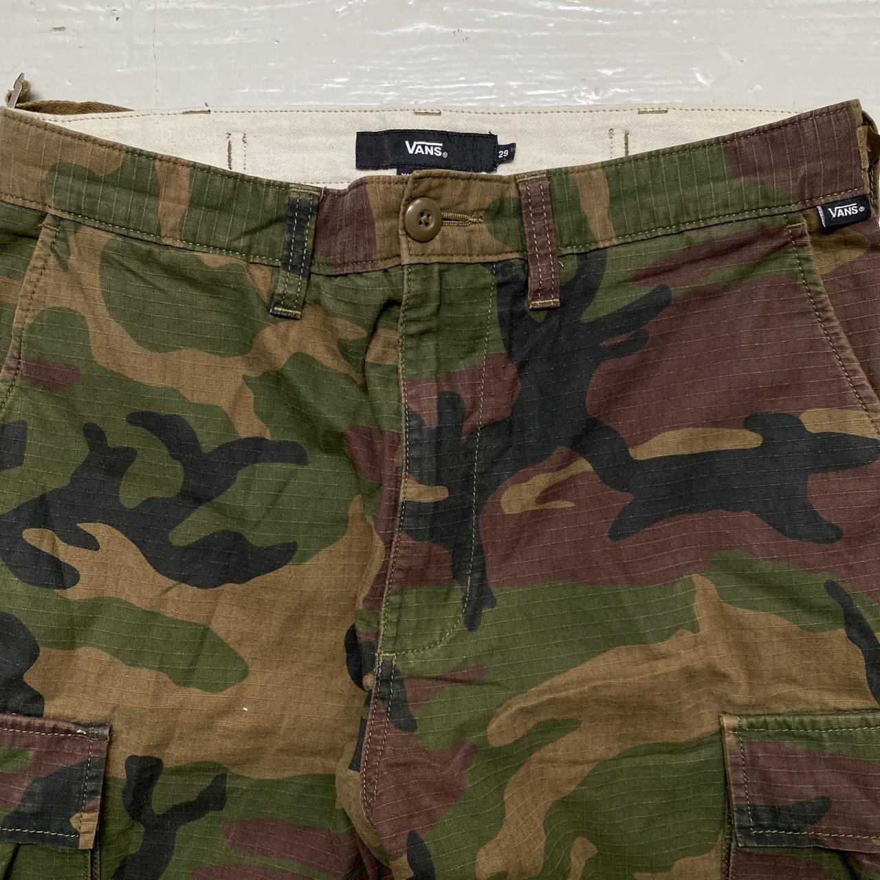 Vans Camouflage Cargo Combat Army Trousers