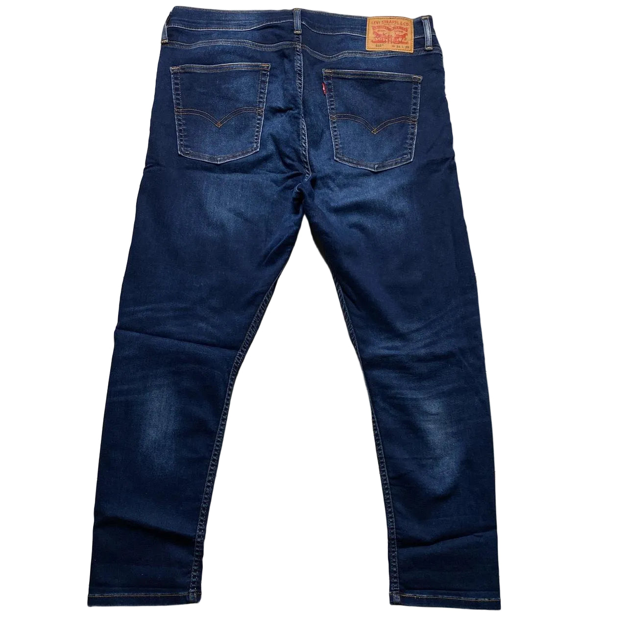 Levis 510 Navy Slim Jeans (34W)