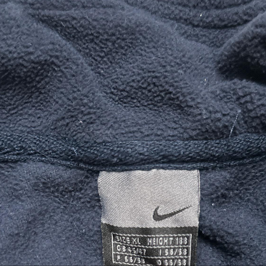 Nike England Rugby Vintage Fleece Quarter Zip Jumper (XL)