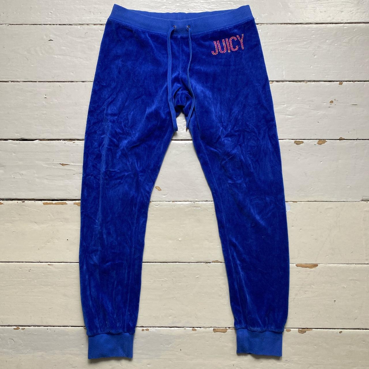 Juicy Couture Multi Colour Tracksuit Blue Velour
