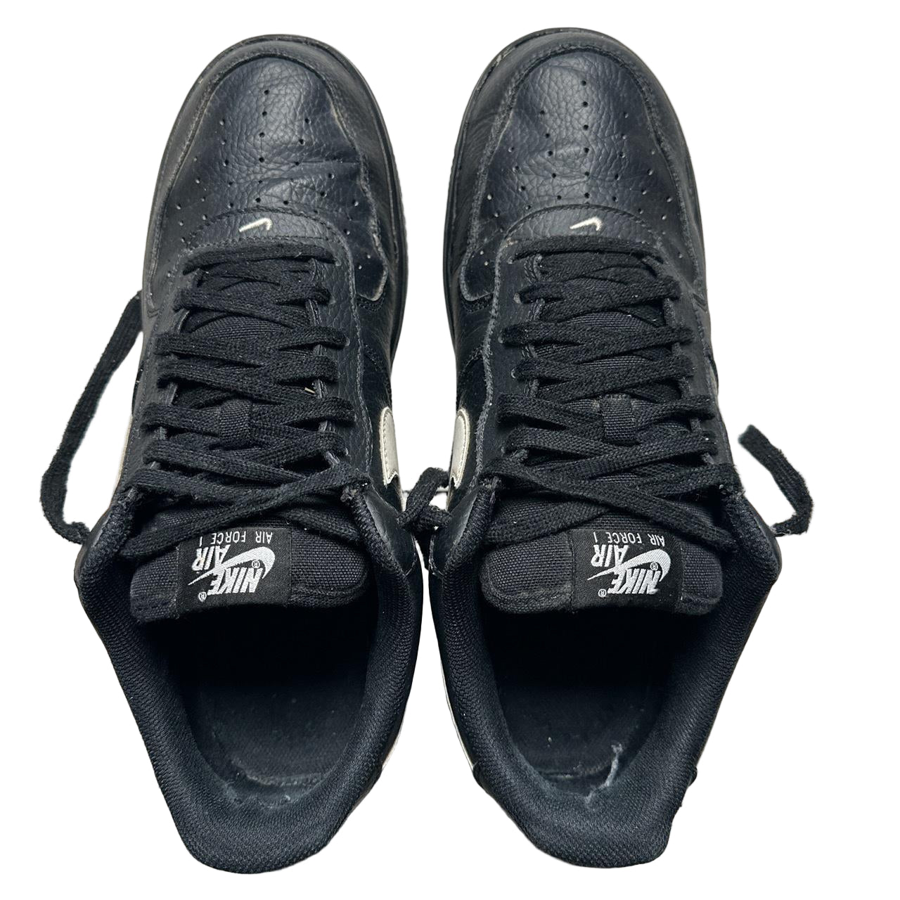Nike Air Force 1 AJ Tracey Black and White Leather (UK 11)