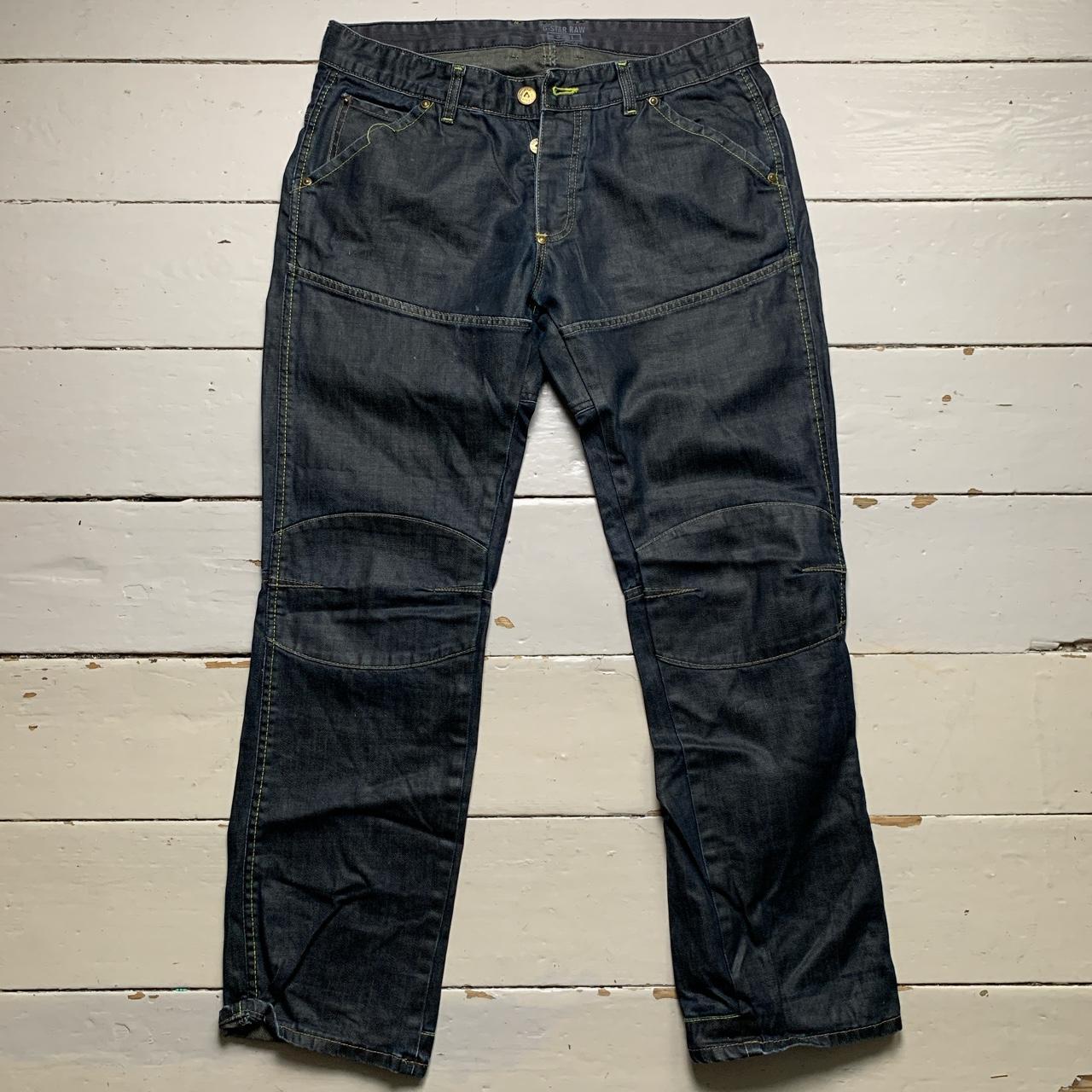 G Star Vintage Cargo Baggy Dark Indigo Jeans
