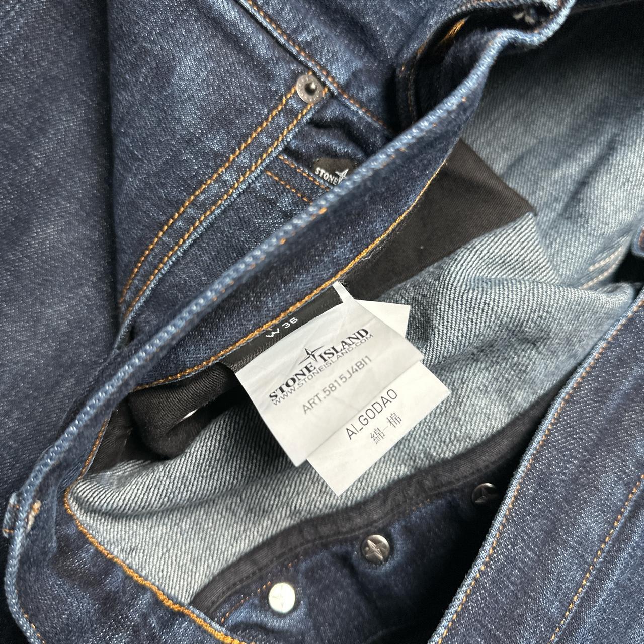 Stone Island Navy Slim Jeans