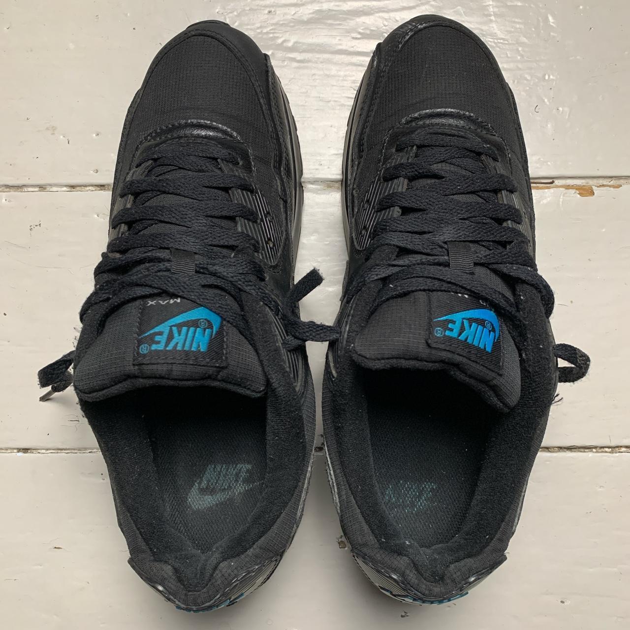 Nike Air Max 90 Black and Blue