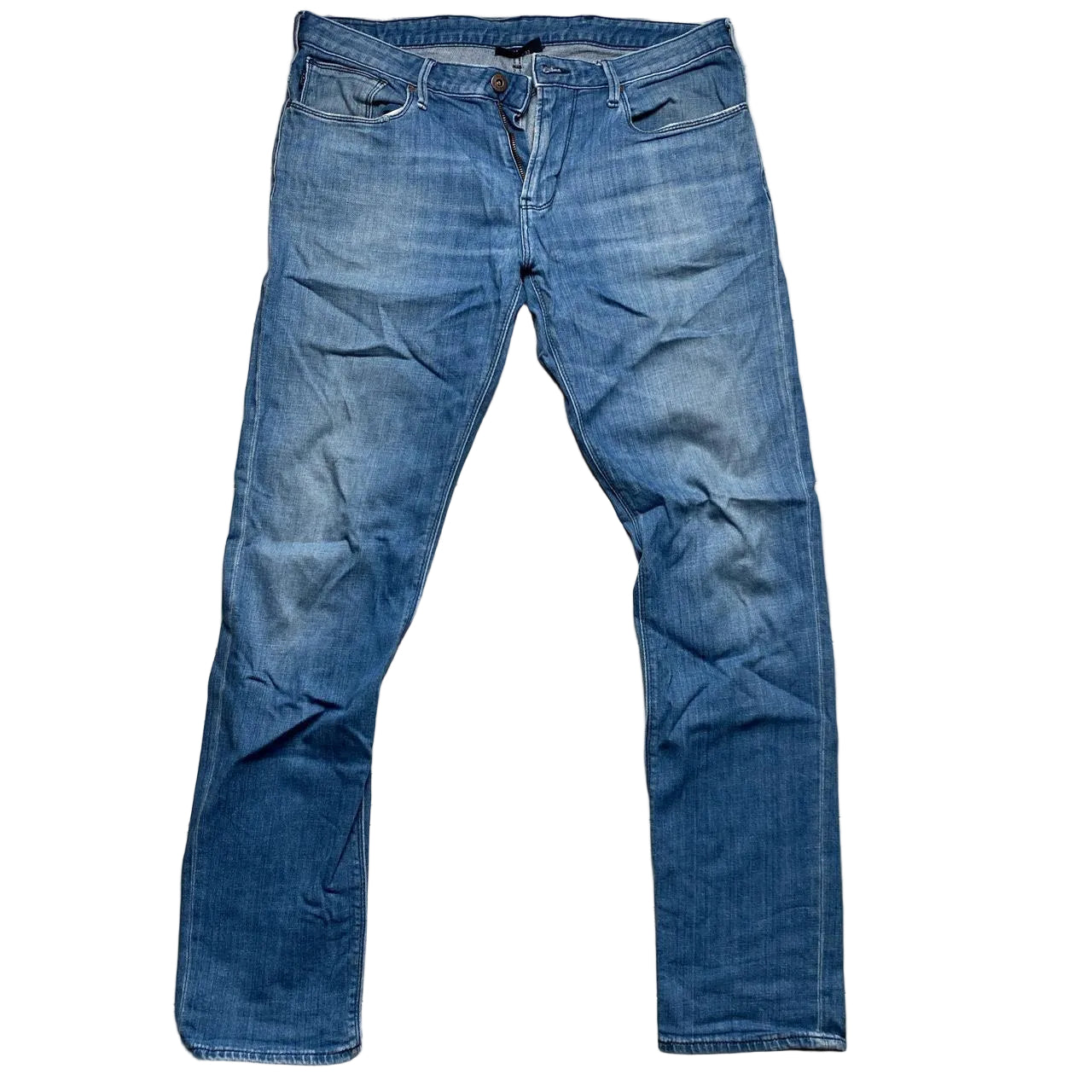 Armani Blue Slim Jeans (33W)