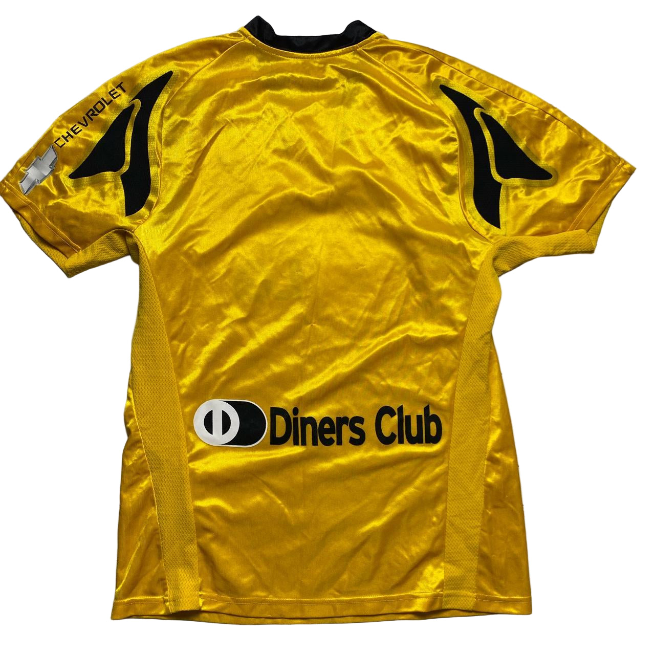AEK Puma Greece Football Jersey Yellow and Black (M)