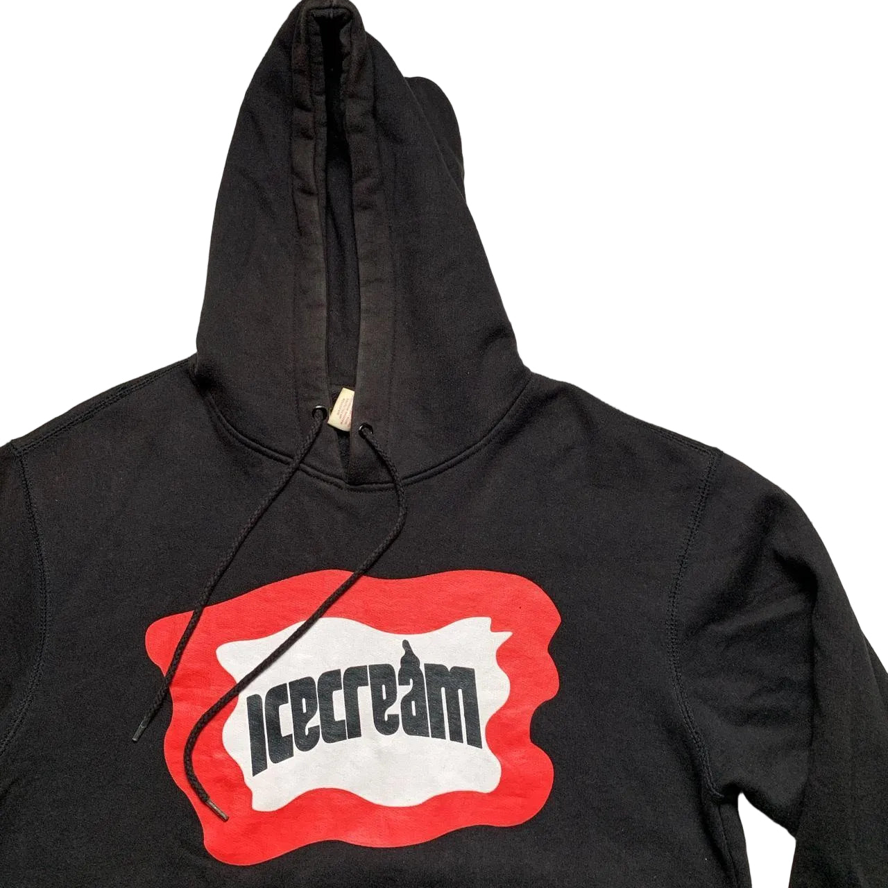 Ice Cream Billionaire Boys Club Black Red and White Hoodie (M)