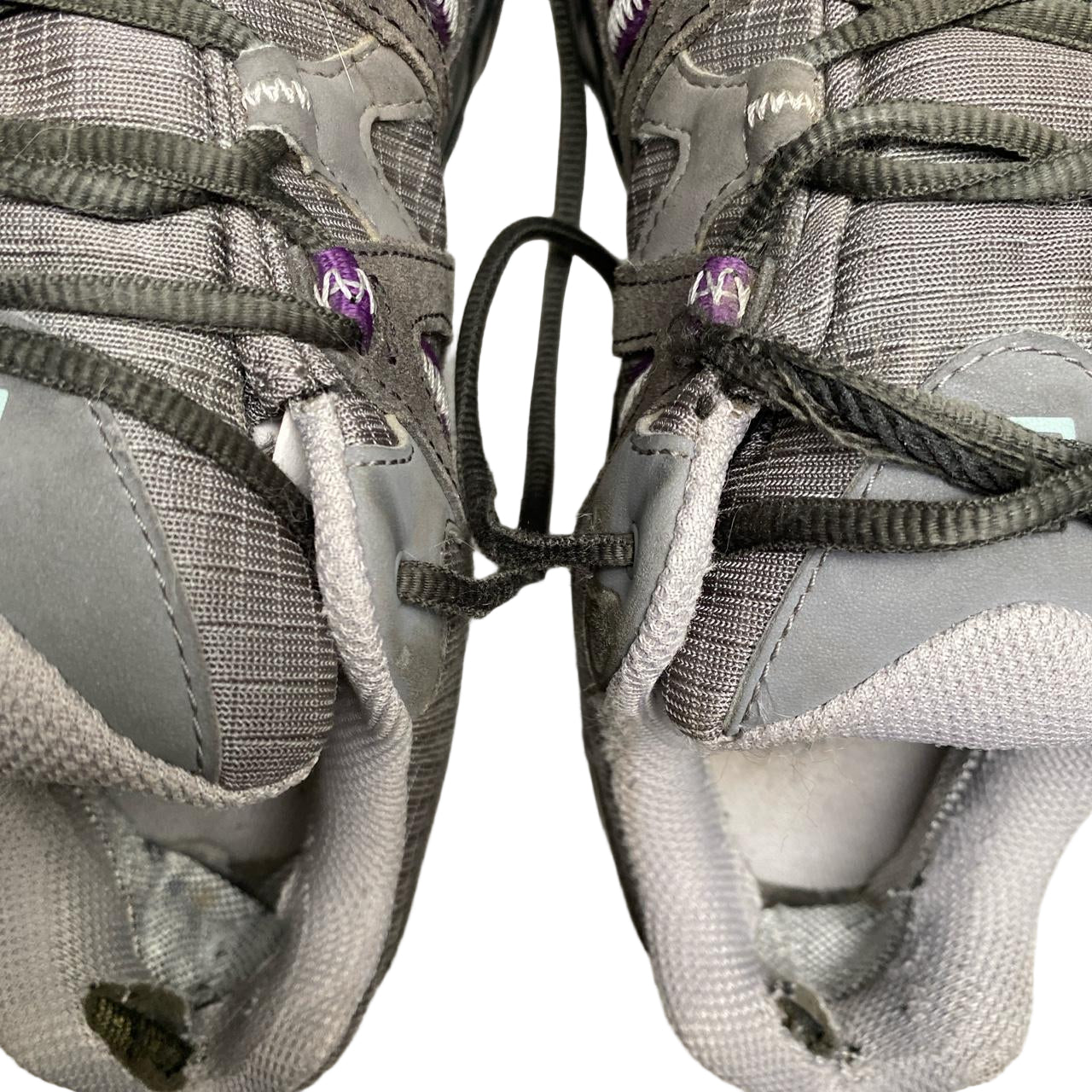 Salomon Goretex Grey and Purple Trainers (UK7)