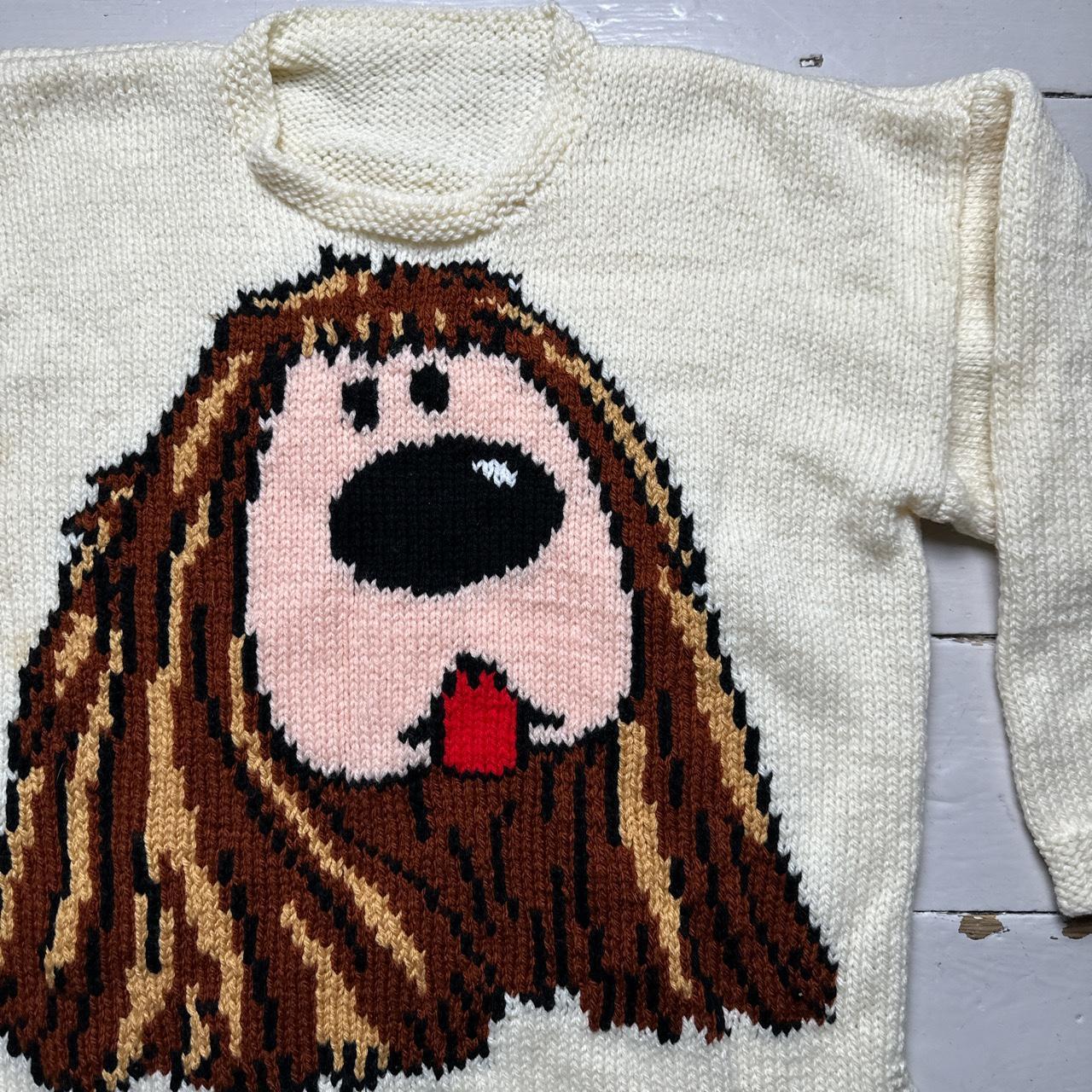Dougal Vintage 90’s Magic Roundabout Thick Knitted Jumper