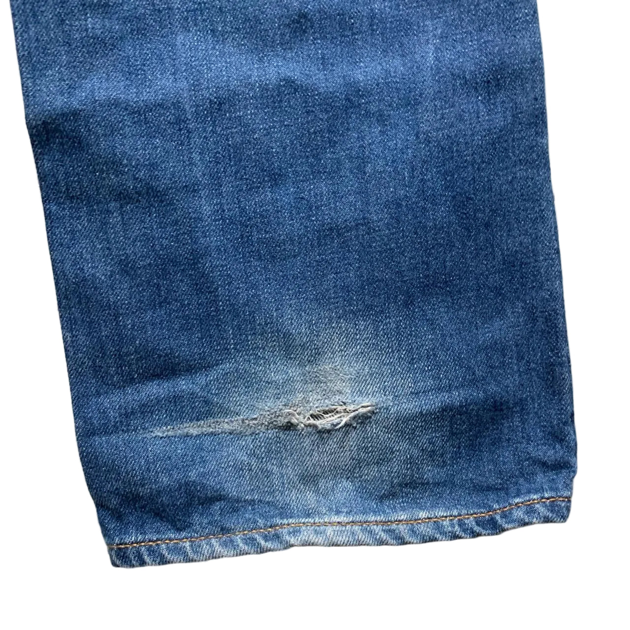 Evisu Vintage Light Blue White Daicock Swoosh Jeans (30W)