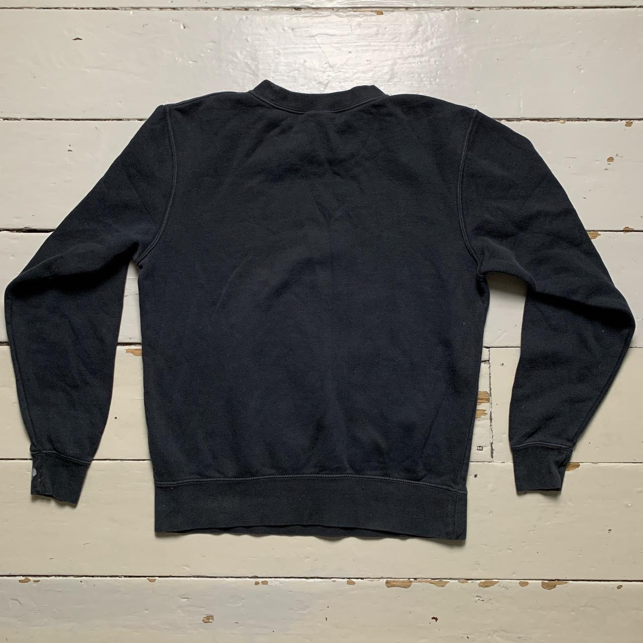 Nike Swoosh Black and White Jumper