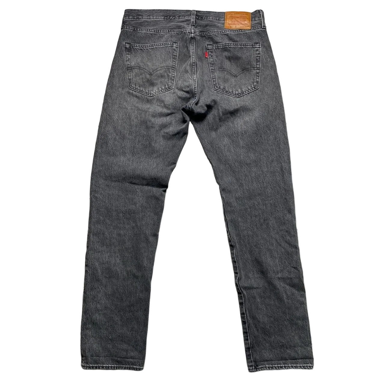 Levis 501 ST Grey Stonewash Jeans (34W)