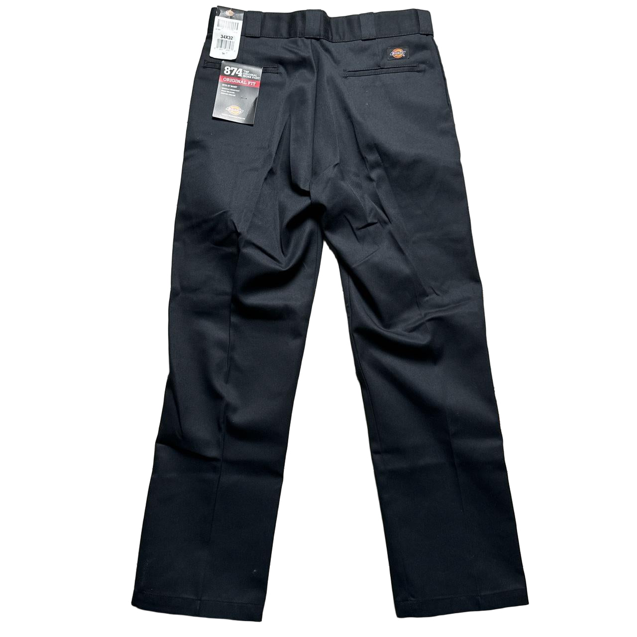 Dickies 874 Black Original Fit Trousers (34W)