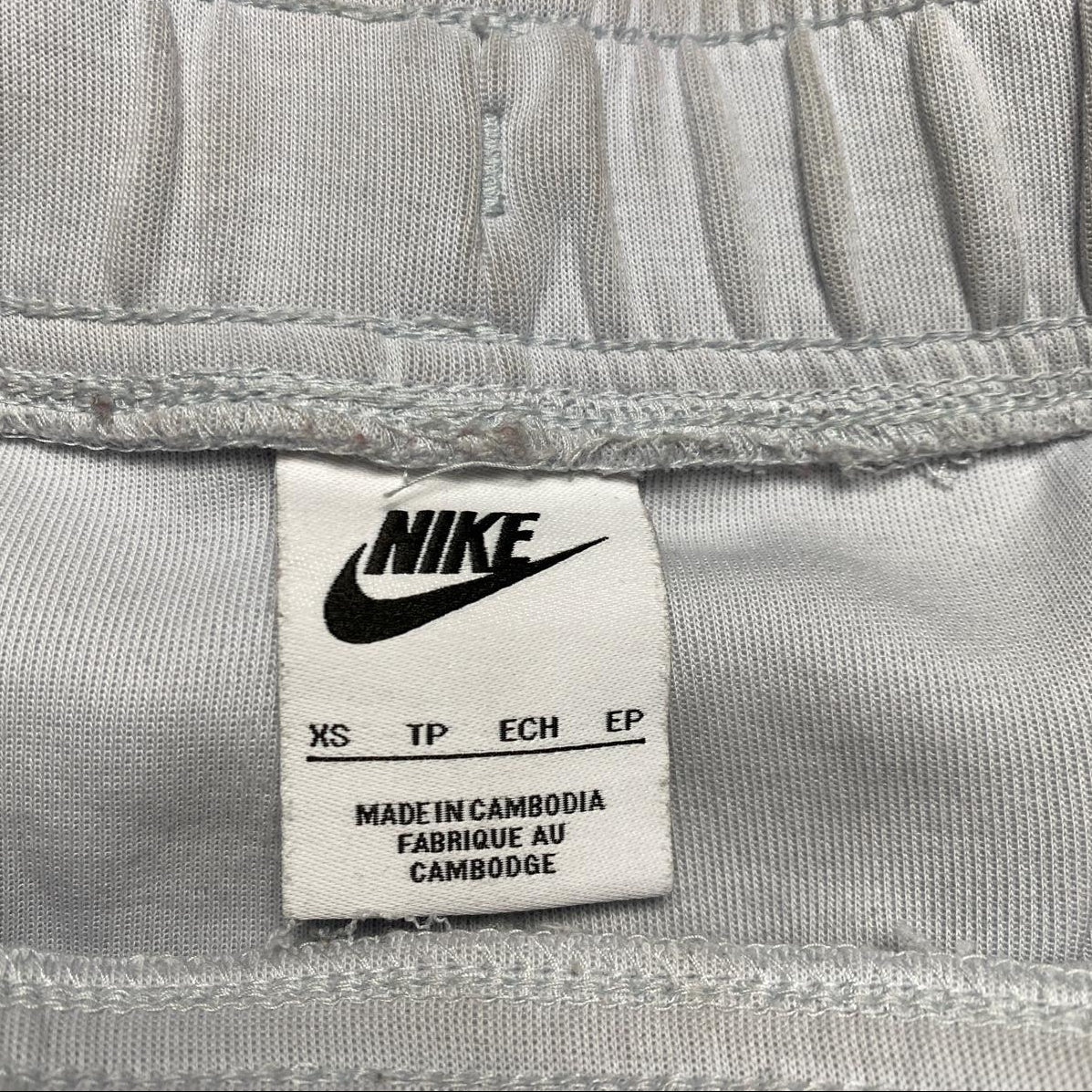 Nike Tech Fleece Ice White and Pink Joggers (XS)