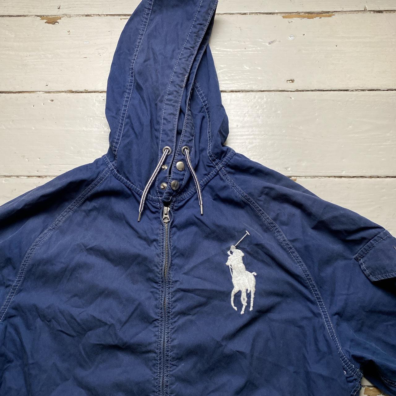 Ralph Lauren Navy and White Vintage Lightweight Jacket