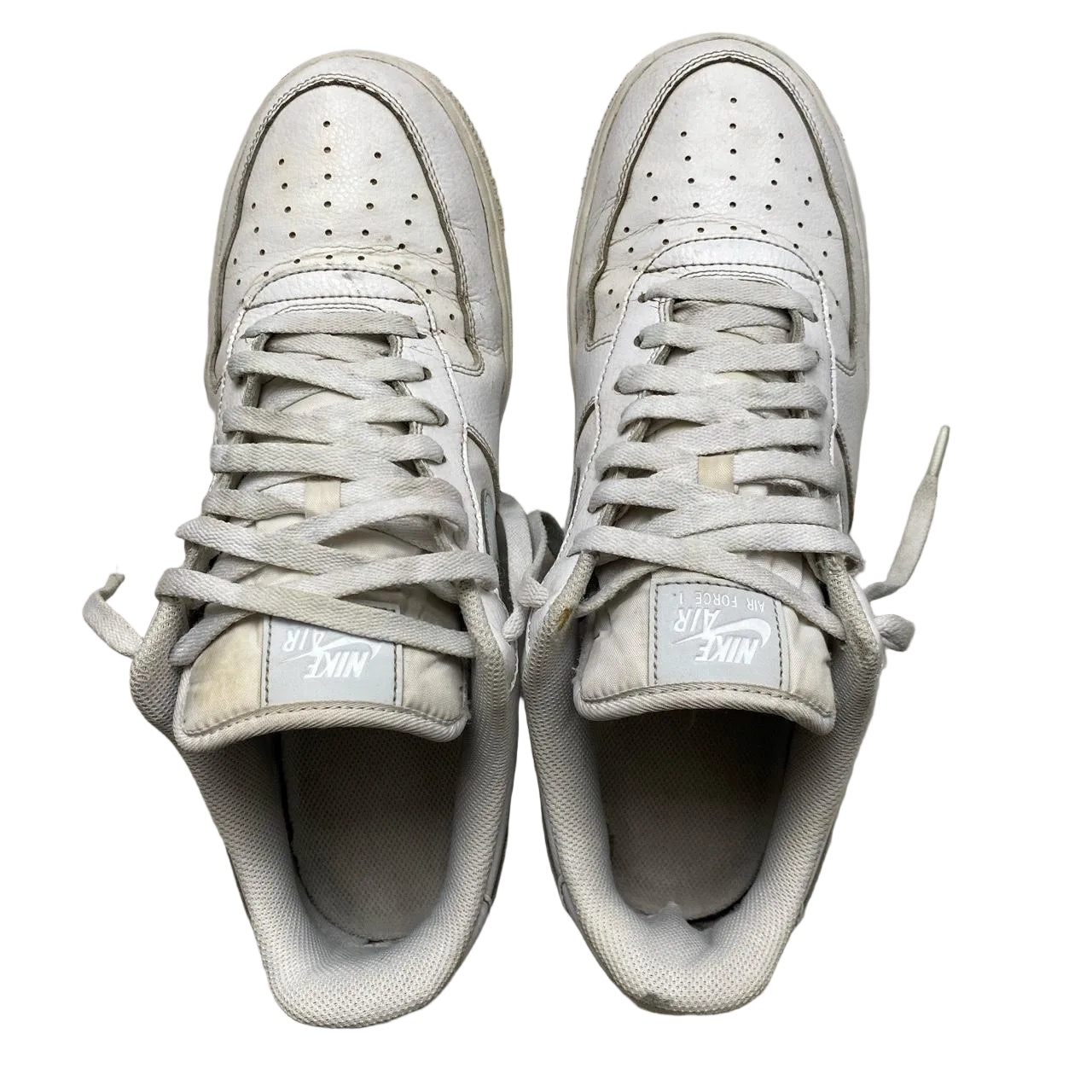 Nike Air Force 1 White and Grey (UK 11)