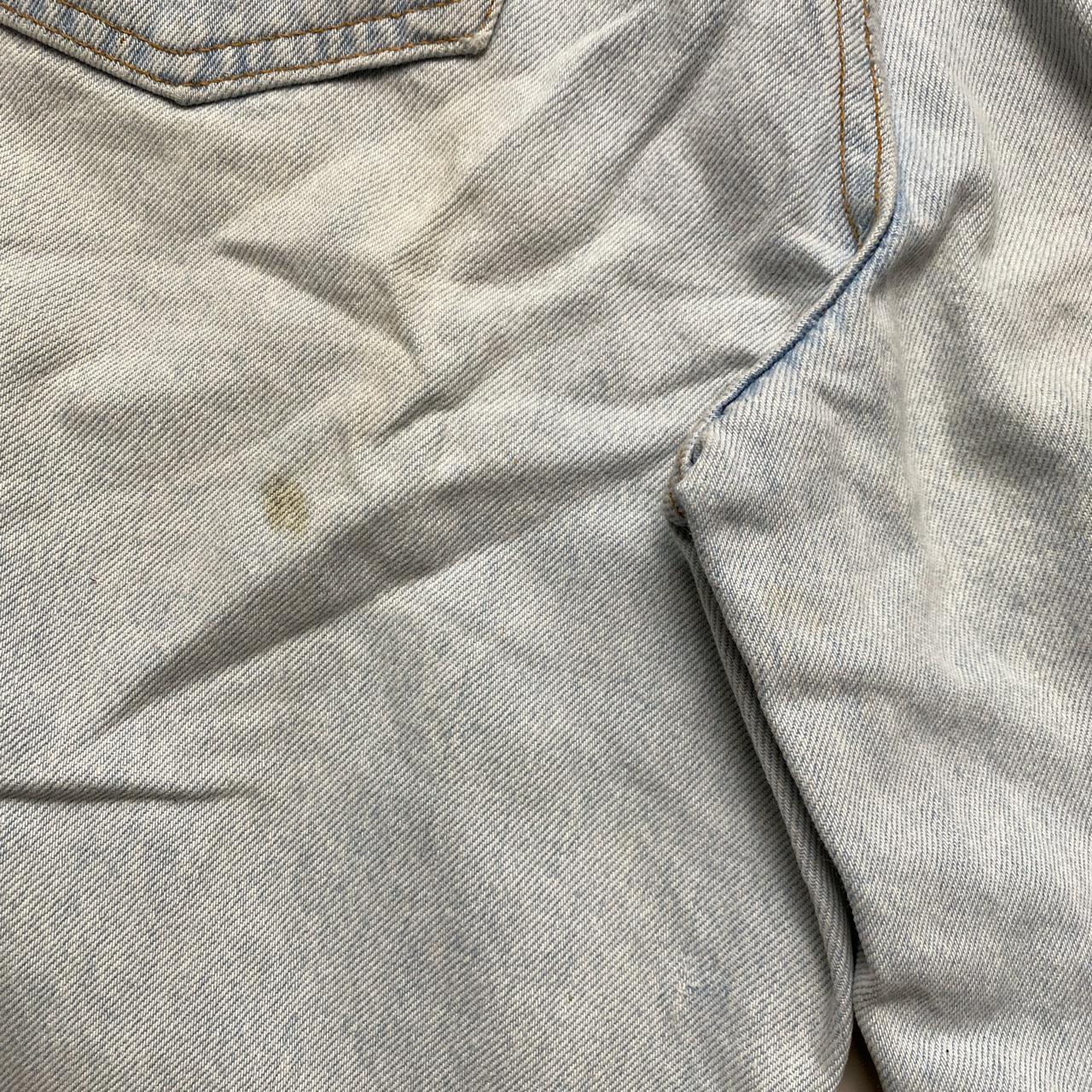Levis 37501-0133 Vintage Made in USA Light Blue Jean Short Jorts