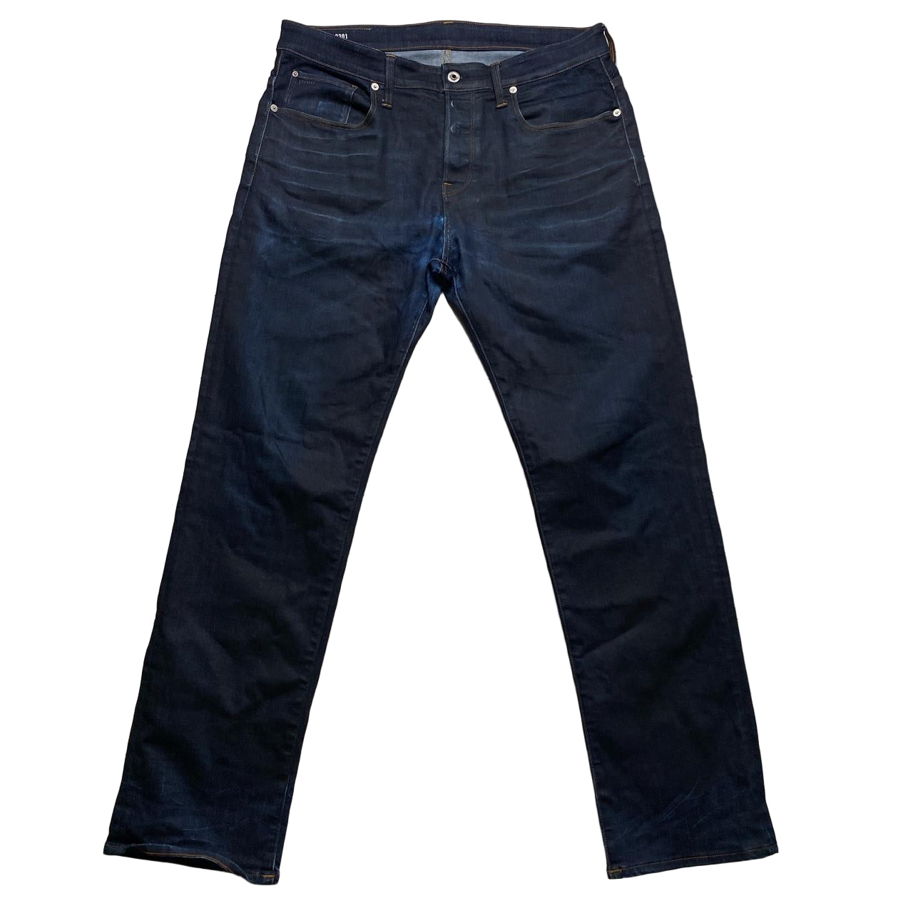 G Star 3301 Relaxed Dark Navy Jeans (34W)