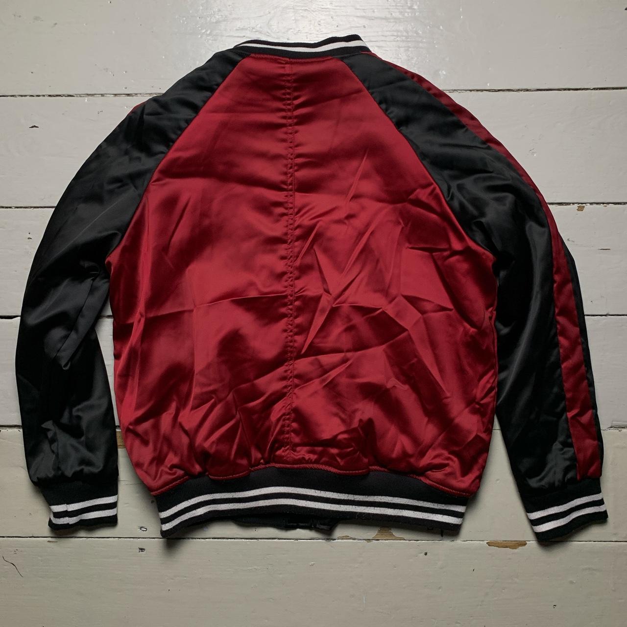 Atmosphere Embroidery Bird Bomber Jacket