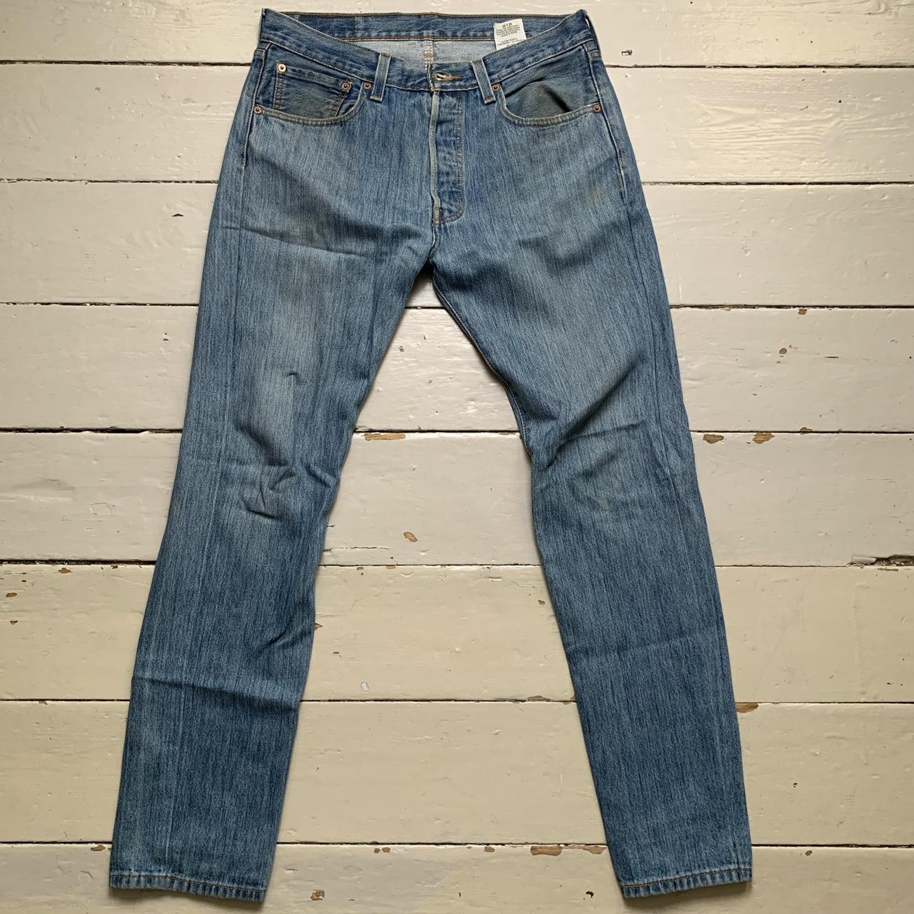 Levis 501 Light Blue Jeans
