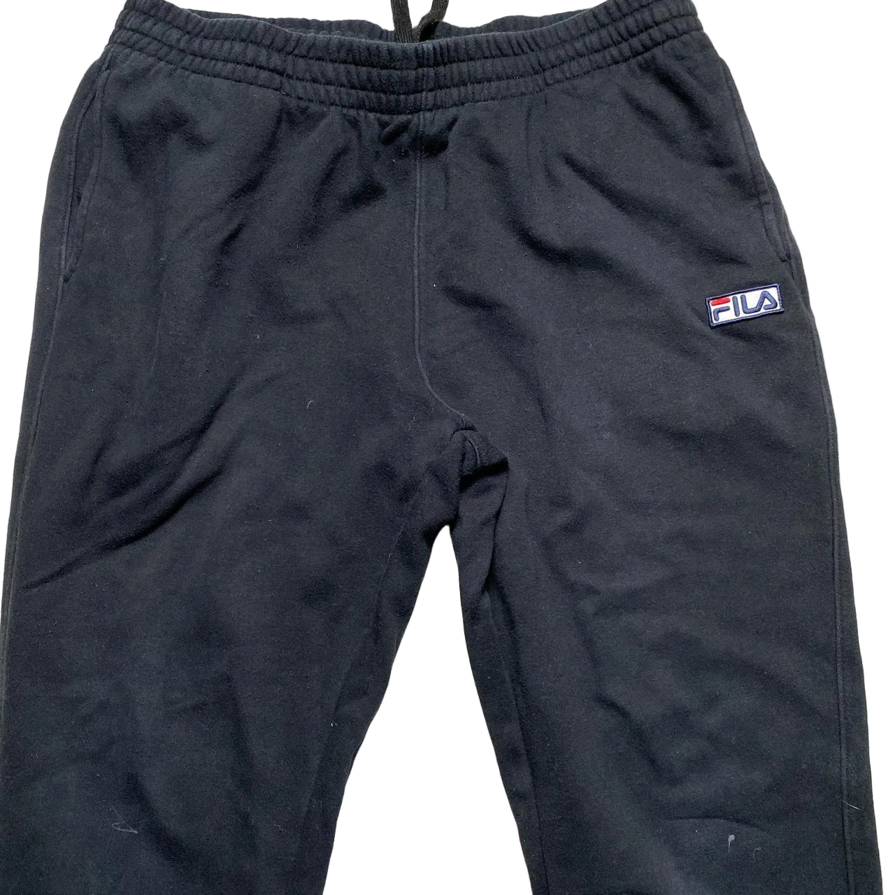 Fila Black and White Joggers (L)