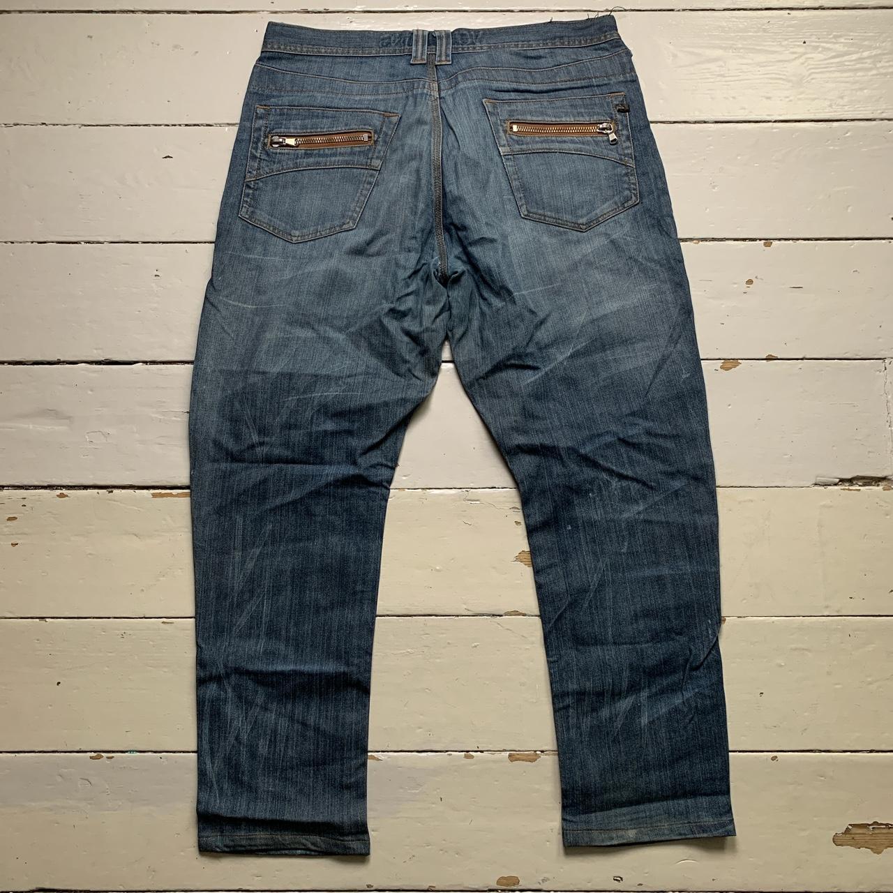 Voi Vintage Baggy Navy Jeans