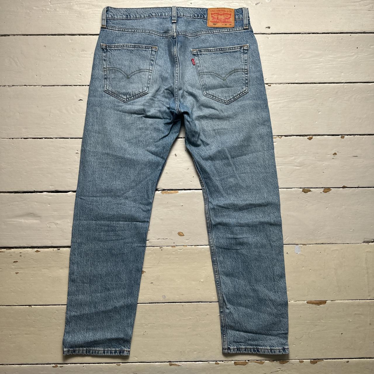 Levis 502 Baggy Light Blue Jeans