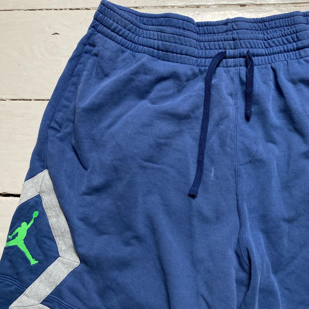 Jordan Blue and Green Shorts